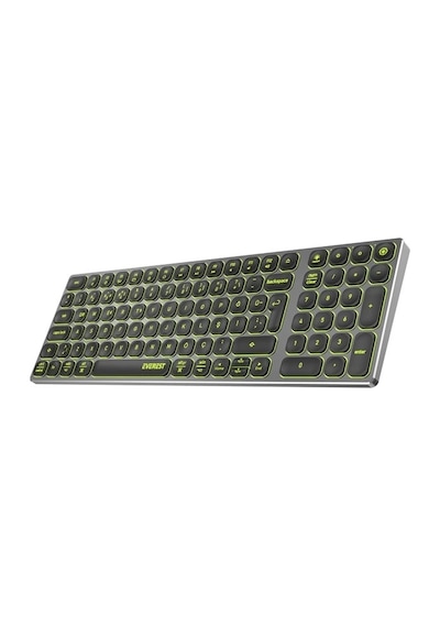 Everest KB-BT98 Bluetooth Ultra İnce+Şarjlı Q Kablosuz klavye
