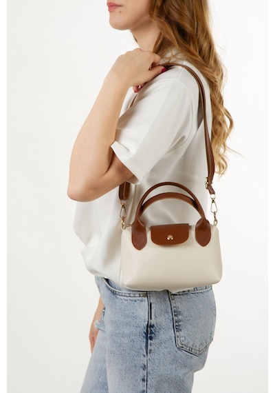 Adelina Bags Kadın Mini El Ve Omuz Çantası Vizon