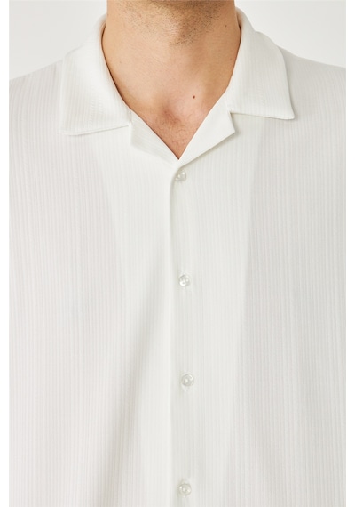 White Stone Beyaz Gömlek T-shirt