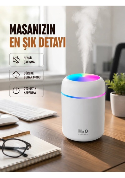Ers Kompakt Boyutlu Nemlendirici 30-45ml/h Buhar Kapasiteli