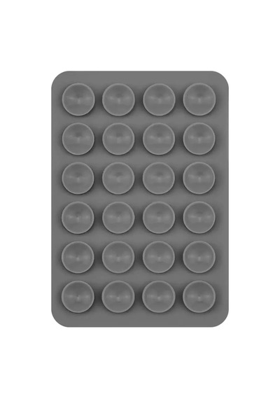 Lexroo Öpücüklü Çift Taraflı Silikon Telefon Tutucu 6,50cm X 10cm - Saks Mavi