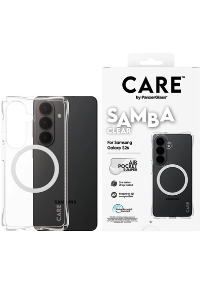 Panzerglass Care Samsung Galaxy Uyumlu  S26 Samba Qı Şeffaf Kılıf