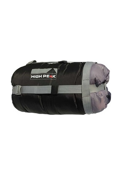 571 Collections High Peak Kompresyon Paket Torbası M, Siyah/gri, 37 X 18 Cm Açık Altın