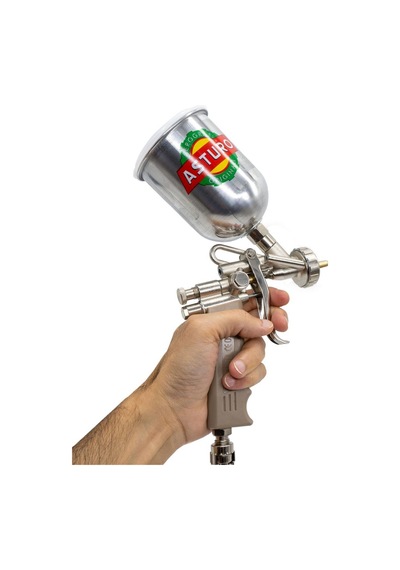 Asturo E70 Havalı Boya Tabancası Üstten Depolu 1.8 Mm 0.5 Litre
