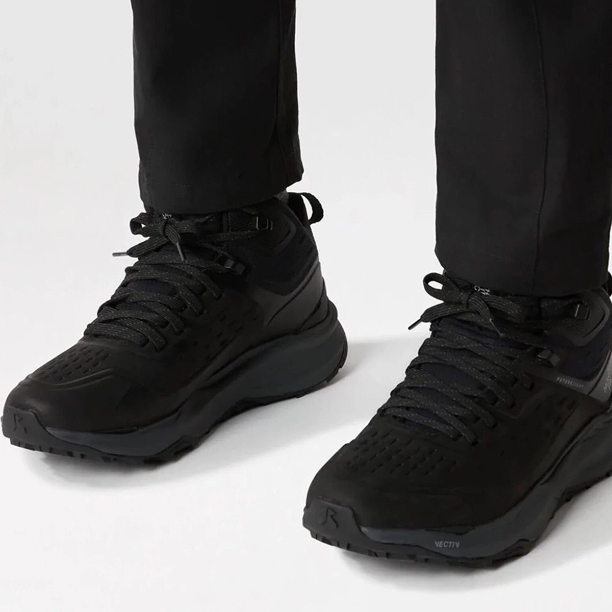 The North Face Men S Vectıv Exploris Iı Mid Futurelight Leather Hiking Boot Bilekli Su Geçirmez Bot Siyah Siyah The North Face Men S Vectıv Exploris Iı Mid Futurelight Leather Hiking Boot Bilekli Su Geçirmez Bot Siyah Siyah