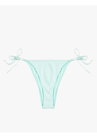 Koton Koton X Sibil Çetinkaya - Yanları İpli Parıltılı Mikro Bikini Altı Yeşil 6sak00221mm