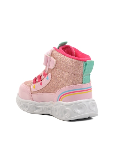 Ayakmod Pudra Polyester Karışımlı Kız Çocuk Bot Kids B Pudra