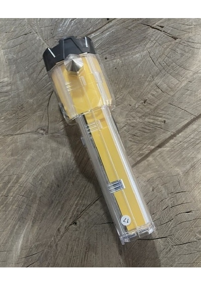 Kl Pro F-37 Şarjlı El Fener Kamp Feneri Çakmak Alarm Çekiç Çakar Optik Zoom 10ın1 Sarı