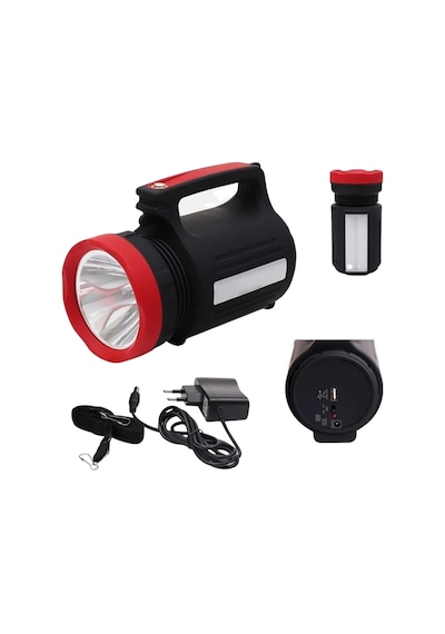 Şarj Edilebilir El Feneri - Wison - 5 Watt Projektör Ws-3580