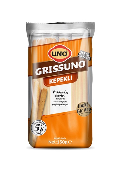 5 Adet Uno Grissuno Kepekli 150 G
