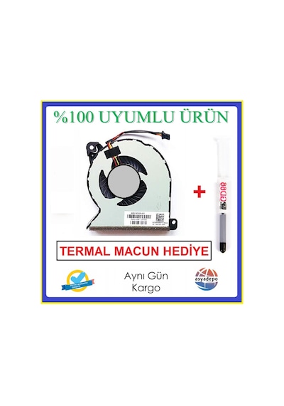 HP Uyumlu Probook 450 G2 Fan Cpu İşlemci Fanı