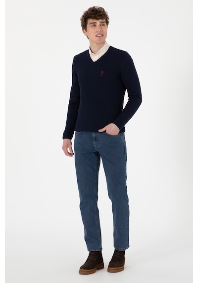 U.S. Polo Assn. Erkek Lacivert Basic Kazak 50288879-VR033