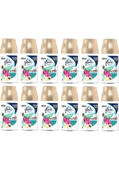 Glade Otomatik Sprey Bahar Kokuları Yedek Oda Parfümü Tropikal Floral 12 x 269 ML