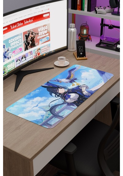 Clorinde Genshin Impact Anime Gacha V5 - 70x30 Xl Gaming Mouse Pad Fare Altlığı