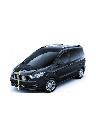 Ebal Otomotiv Ford Tourneo Courier Krom Ön Panjur 6 Parça 2014 Ve Sonrası