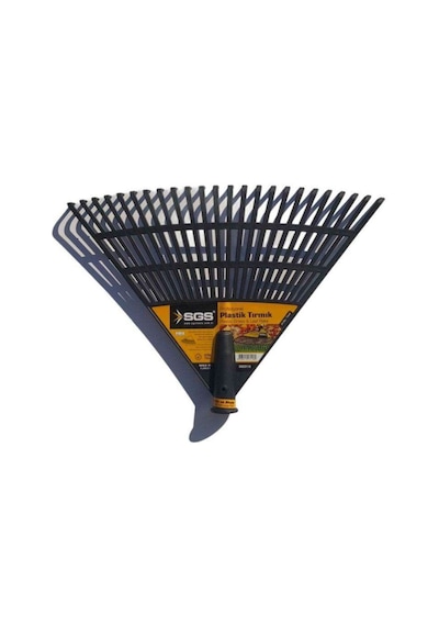 Sgs Profesyonel Plastik Tırmık Siyah Orta Boy 24 Diş Sgs3118