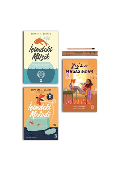 Genç Timaş İçimdeki Müzik - İçimdeki Melodi - Zoe Nin Masasından Set 3 Kitap
