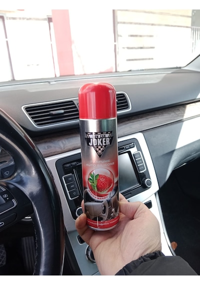 Oto Motto Torpido Deri Plastik Için Parlatıcılı Silikon Oto Kokusu Parfüm Sprey Çilek Kokulu 2 Adet