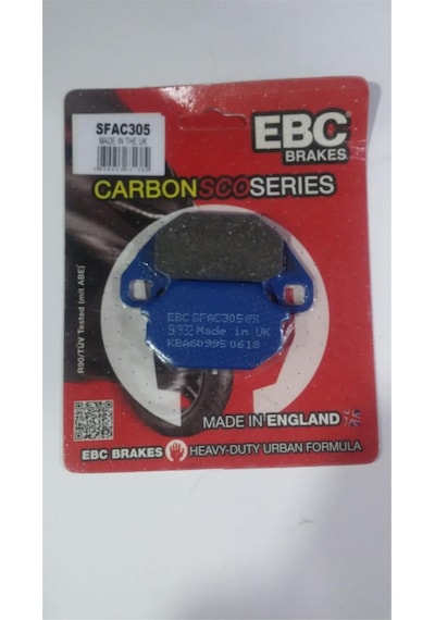 Ebc Fren Balatası Carbon Sfac305 2008-2012 Kymco Agility 150 Ön