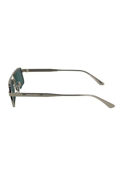 Calvin Klein Ck 24111s 716 55 Unisex Dikdörtgen Gri Metal Güneş Gözlüğü Gri