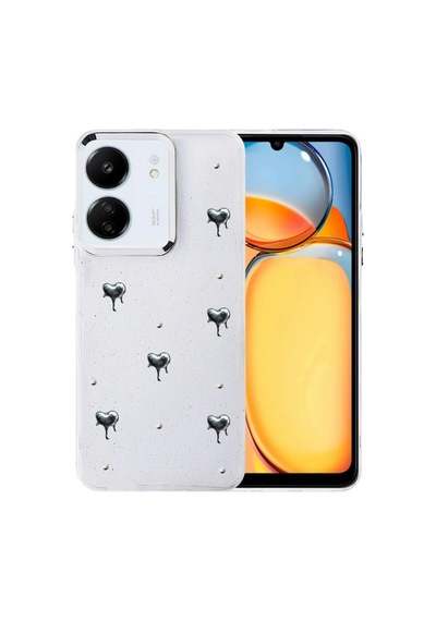 Xiaomi Redmi 13c Fiyonk Desenli Kapak - Desen 1 Çr