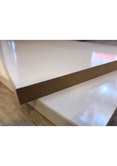 Beyaz Suntalam Parlak 18 Mm Levha Sınırsız Ölçü Ücretsiz Bantlama