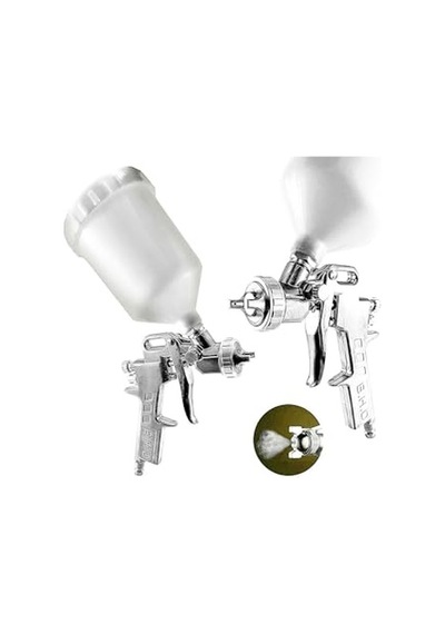 Ayrex Pro Seri Paslanmaz Üstten Depolu Profesyonel 600 Cc Boya Sprey Hava Tabancası Hediyeli Ürün