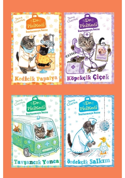 Dr Pisikedi Serisi Takım Set 4 Kitap