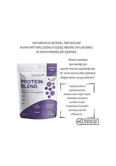 Naturiga Berry Protein Karışımı 250 G