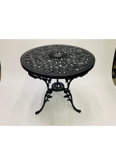 Aluminyumdokumcu Döküm Masa Güllü 60 CM Çap