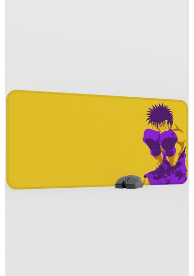 Hajime No Ippo Anime V3 - 90x40 Xxl Gaming Kauçuk Kaymaz Taban Mouse Pad Fare Altlığı