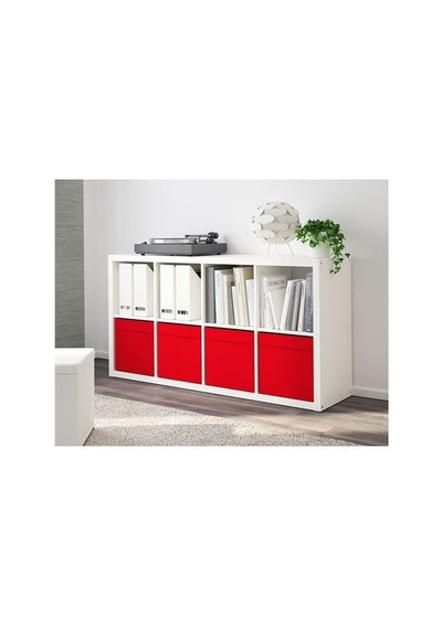 Ikea Dröna Katlanabilir Depolama Kutusu 33 X 38 X 33 Cm Kırmızı