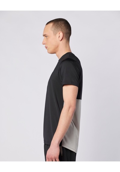 Kappa Midtown Tee Erkek Siyah-gri Regular Tişört Siyah - Gri