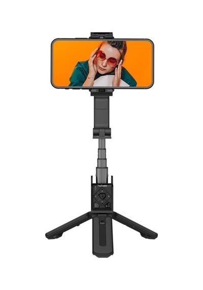 Isteady Q El Gimbal Sabitleyici Selfie Stick Çubuğu Ayarlanabilir Tripod Akıllı Telefon Için Uyumlu