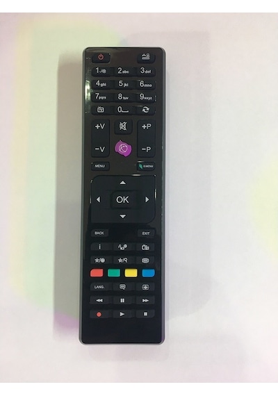 Vestel Uyumlu Led Lcd Tv Kumandası Siyah