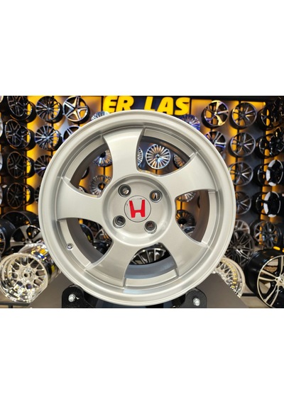 4 Adet Slk-1204 6 15 4 100 Et37 Sılver Jant Revize Edilmiş Takım