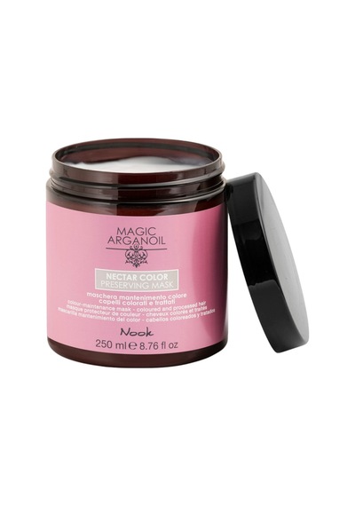 Nook Nectar Color Boyalı Saçlar İçin Onarıcı Argan Yağlı Renk Koruyucu Saç Maskesi 250ml