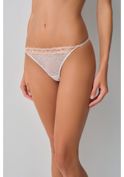 Suwen Monica Dantelli G-string Külot Wsl10210089036 Ekru