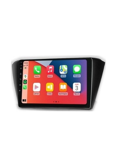 Skoda Fabia 2015-2020 4gb Ram 64gb Hafıza 8 Çekirdek Carplay Kamera Android Multimedya 9"