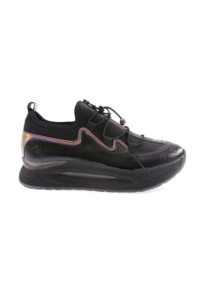 Dgn 832-23y Kadin Kalin Taban Yazi Detayli Lastik İpli Sneakers Ayakkabi 832-1581-R1534 Siyah Dgn 832-23y Kadin Kalin Taban Yazi Detayli Lastik İpli Sneakers Ayakkabi 832-1581-R1534 Siyah