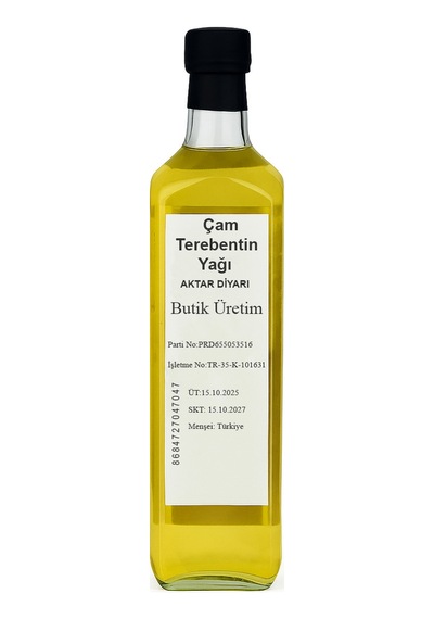 Aktar Diyarı Çam Terebentin Yağı 1 L