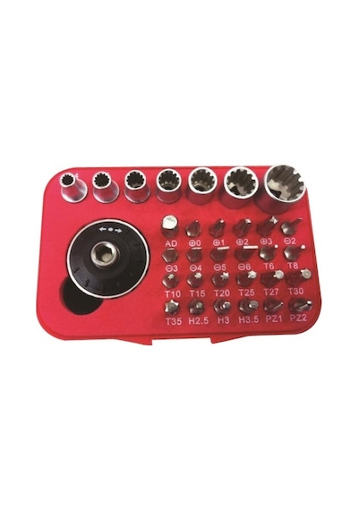 Yıldız Lokmalı. Bitz Uç Seti 28 Parçalı Af-009089