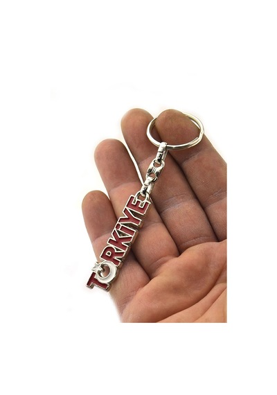 Türkiye Yazı Metal Anahtarlık