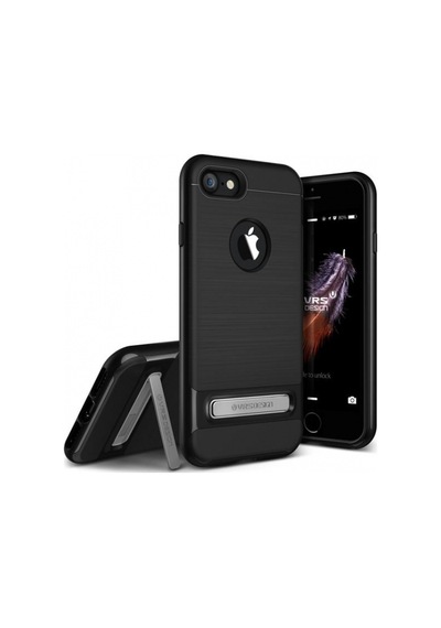 Vrs Apple Uyumlu iPhone 7 İle High Pro Shield Kılıf Jet Black Siyah