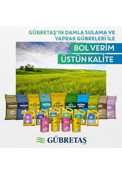 Gübretaş Potasyum Nıtrat 13 0 45.5 Bitki Besini Gübresi 25 KG