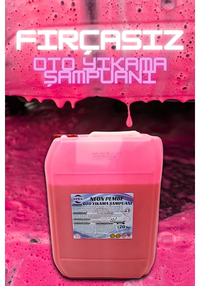 Pembe Renkli Oto Yıkama Köpüğü, 20 Kg Pembe Köpük Oto Yıkama