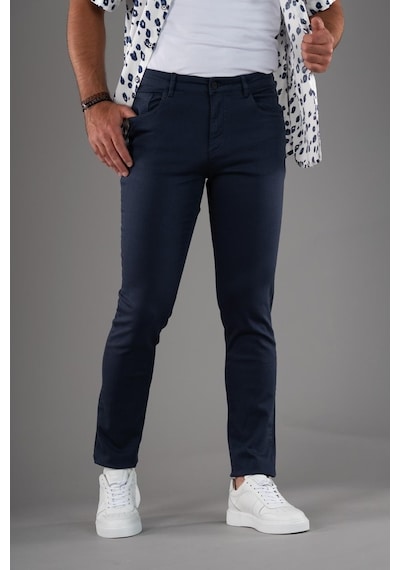 Regular Fit Likralı Pamuklu Erkek Kot Pantolon
