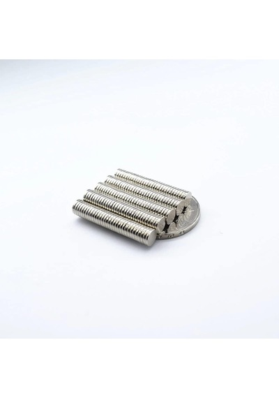 150 Adet 5x1,5 Mm Yuvarlak Güçlü Neodyum Mıknatıs Çap 5mm Kalınlık 1,5mm