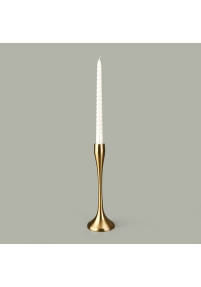 Golden Star Şamdan - Sarı - 17 Cm Çok Renkli