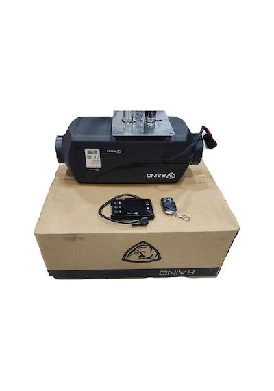 Ahmet Otomotiv Raino Kumandalı Kurmalı Dijital 5kw Webasto Tipi Müadili Dizel Ortam Isıtıcı - 12v
